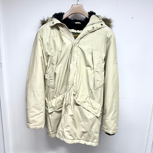 Timberland Mens DryVent Scar Ridge Waterproof Parka Size Small - Picture 1 of 4